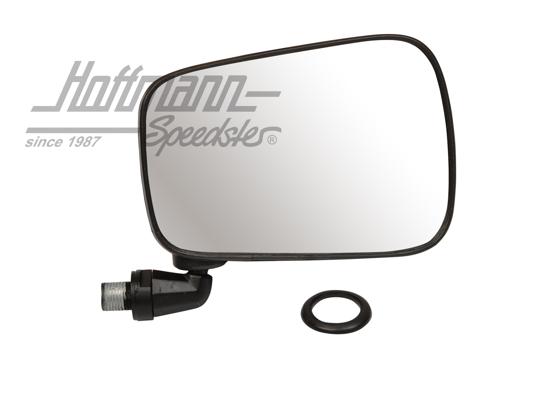 Rétroviseur extérieur, plastique noir, droite | 113 857 514 DP | 045-9192