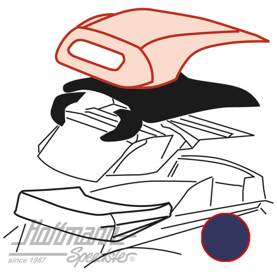 Capote, 8.72-.80, Sonnenland, bleue |  | 020-4672-40