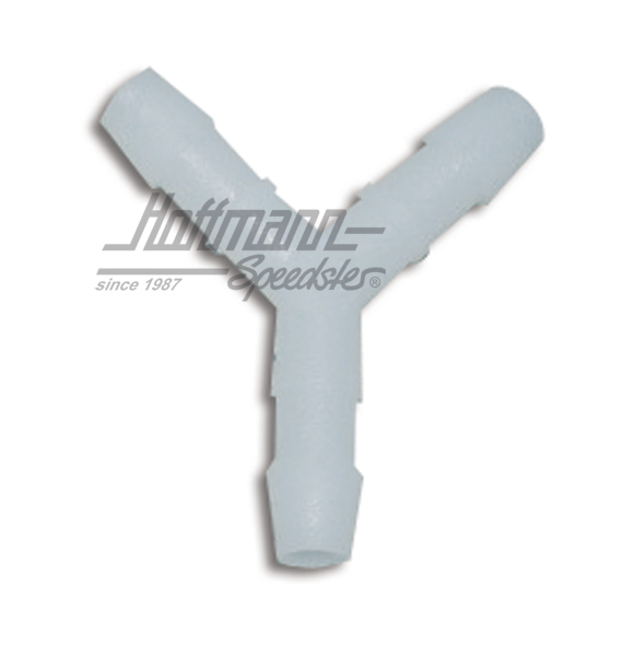 Raccord de tuyau en Y, 6mm, plastique | YS 6 | 020-0776