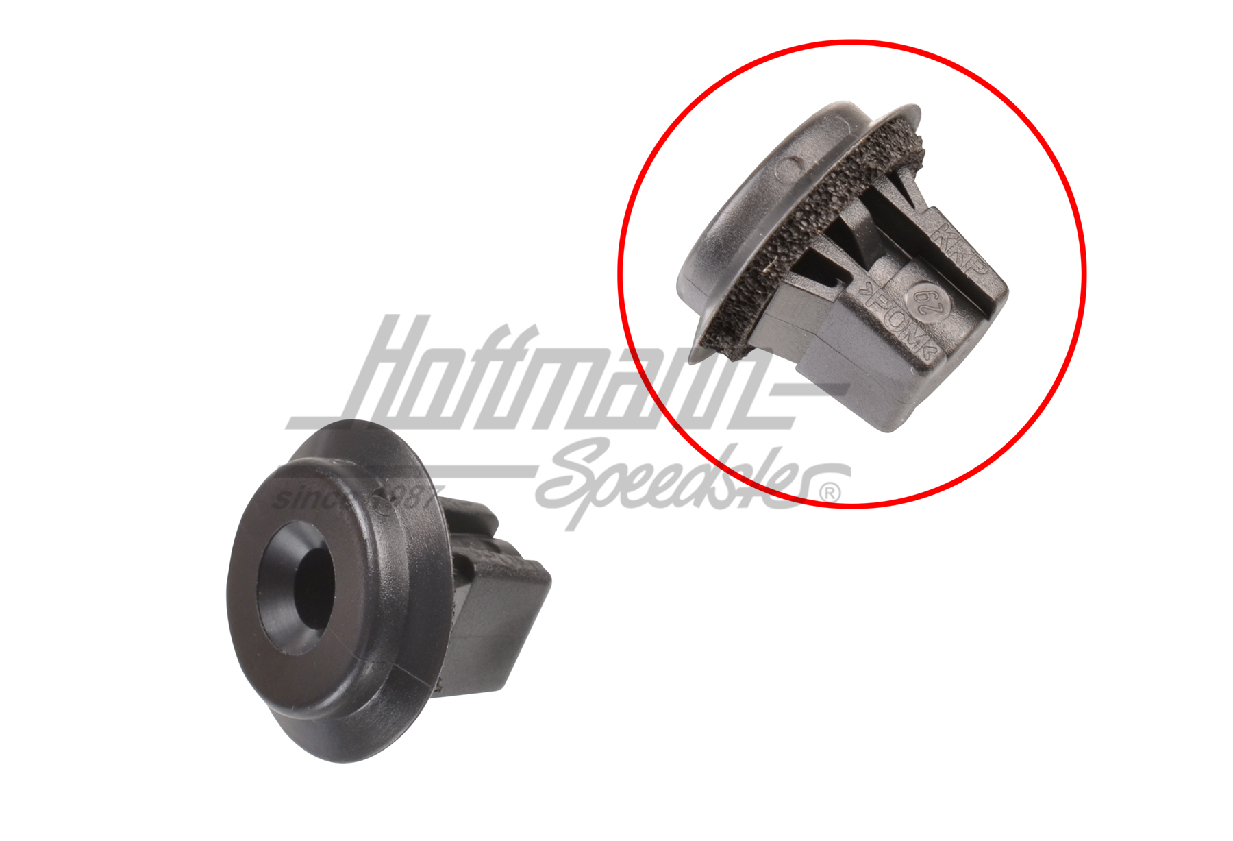 Ecrou d'insertion, poignée, hayon arrière | 1H6 827 584 A | 208-1138-16