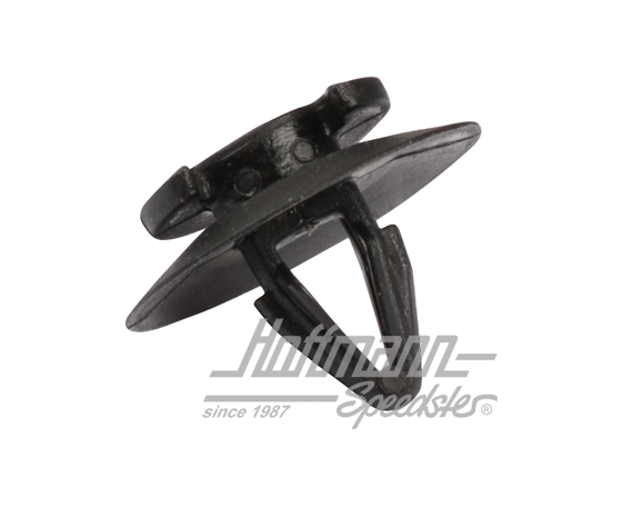 Clip, nervure caoutchoutée, 10 pièces                                                               