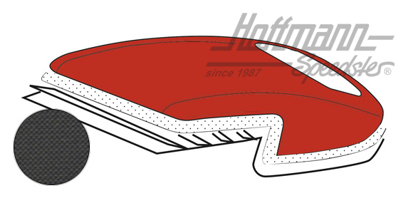 Capote, 8.59-3.67, PVC, noire |  | 060-4001-10