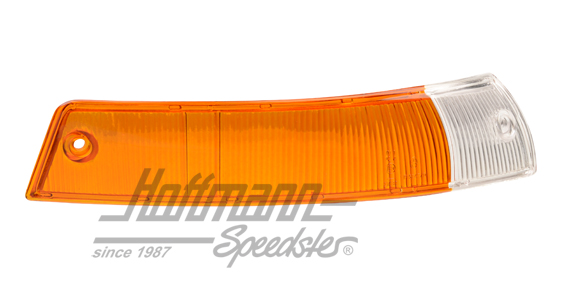 Verre de clignotant, jaune/blanc, 911/912, 65-68, droite | 901 631 402 00 gelb/weiß | 580-1642