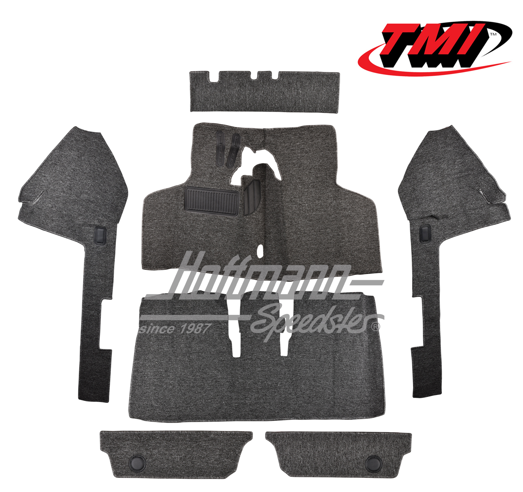 Kit moquettes, Type 3, 8.67-7.72, gris | 34-F3030-407 | 069-9673