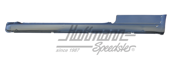 Tôle de marche-pied, 2-portes, gauche | 625 02 1 | 186-2091