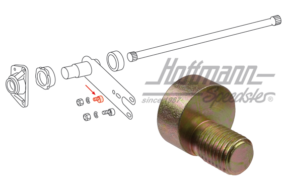 Vis excentrique, train arrière, 65-89                                                               