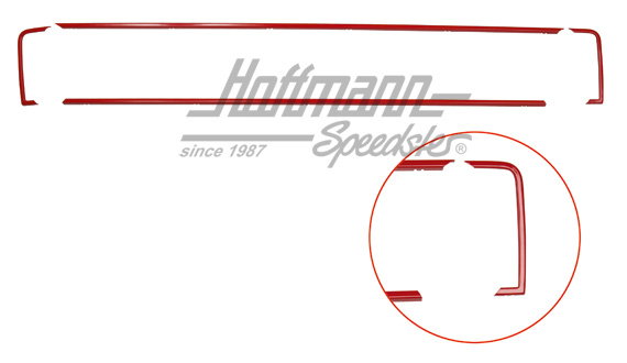 Jeu de baguettes, grille standard, rouge | 171 898 677 rot | 180-1166