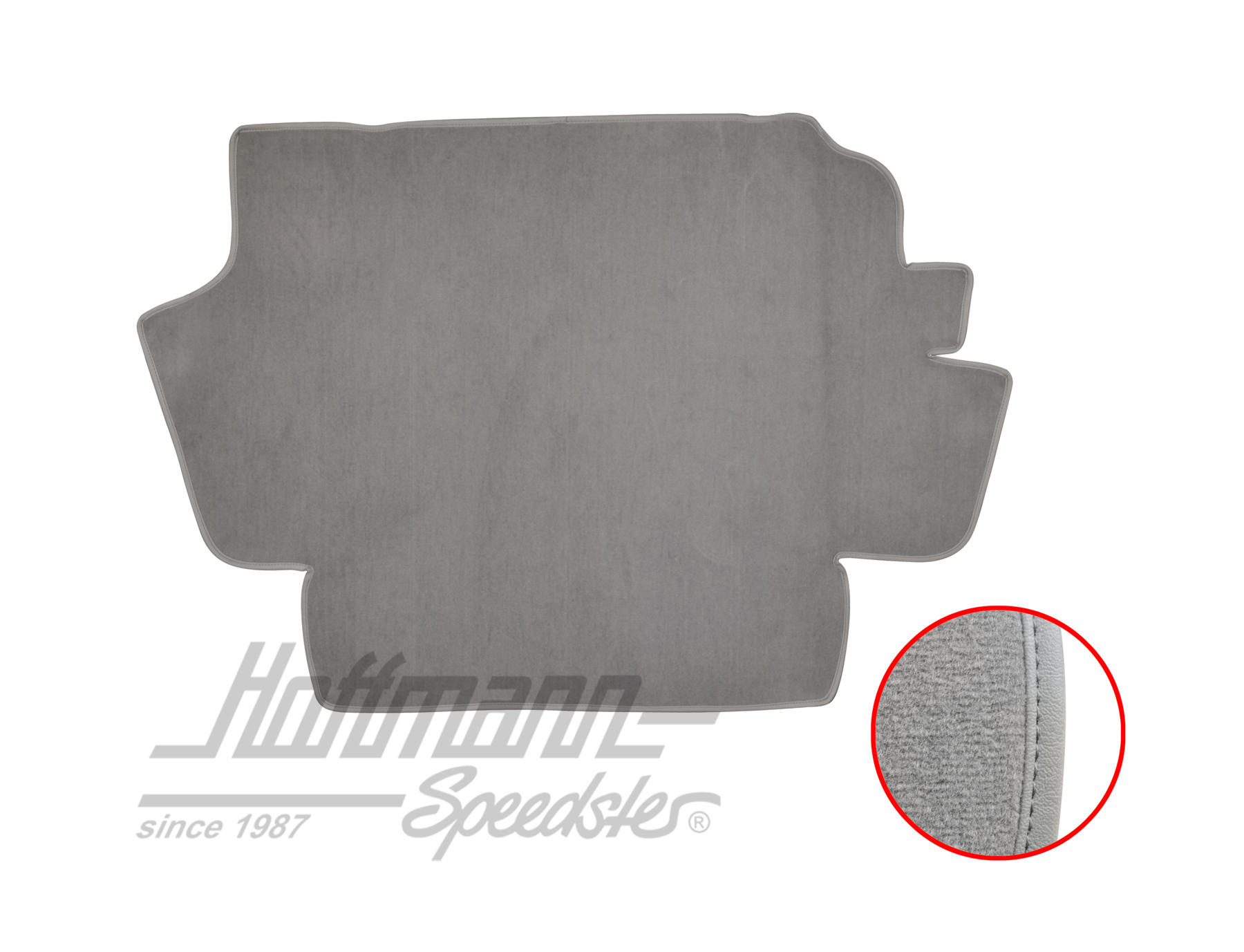 Moquette de coffre, 8.61-, grise |  | 026-6423