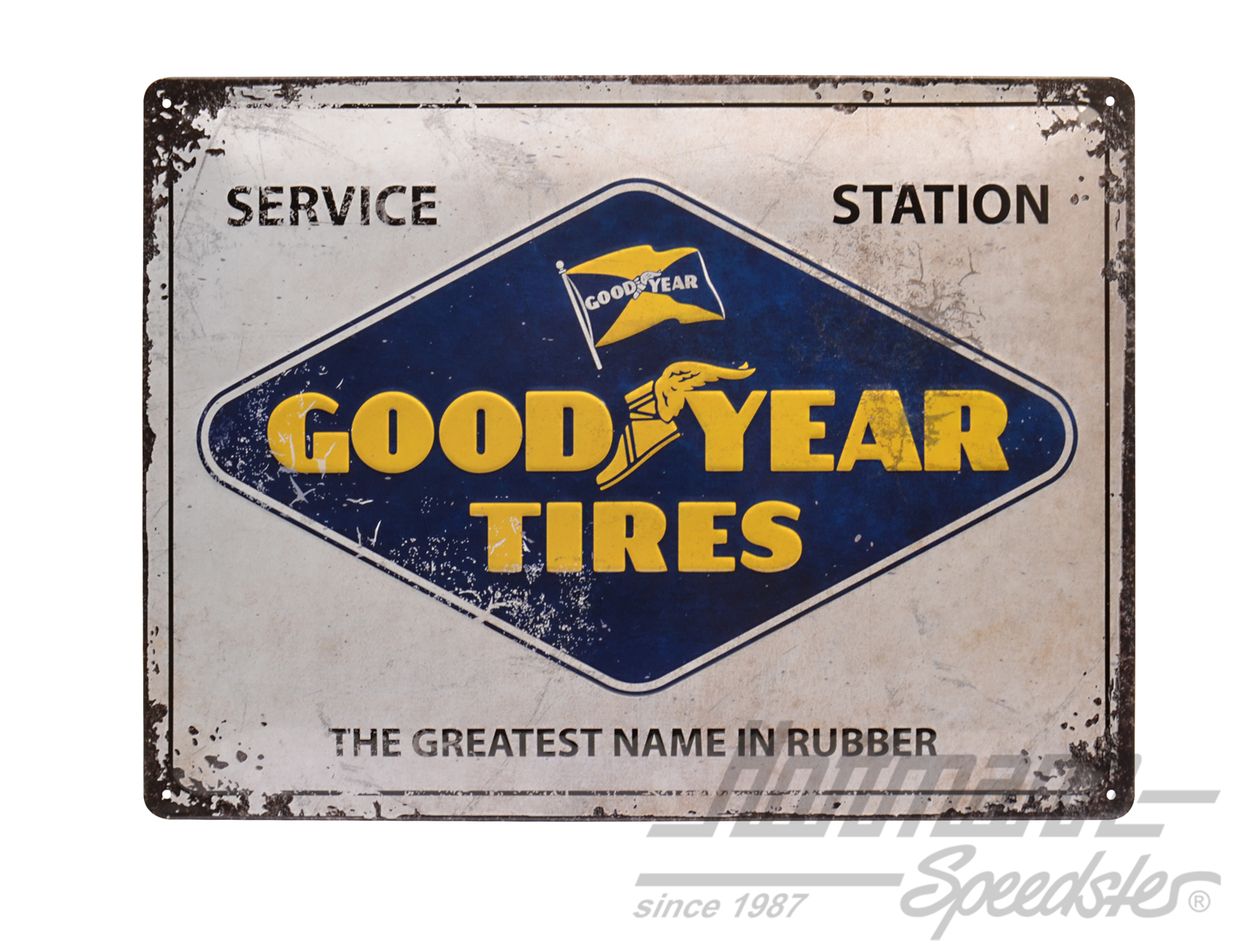 Plaque en tôle, Goodyear Service | ZCP 902 874 | 021-0176-50