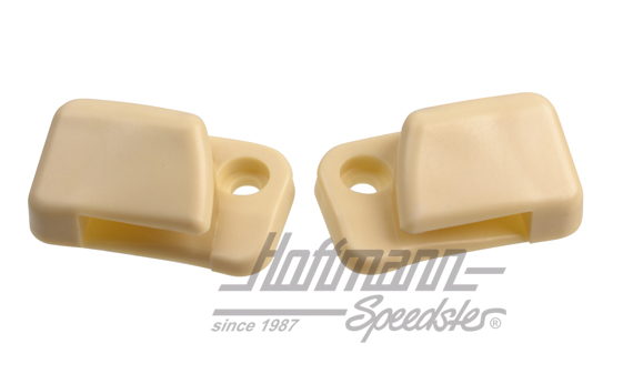 Clip pare-soleil, 8.67-, blanc cassé | 133 857 561 / 133 857 562  AW | 055-7372-10