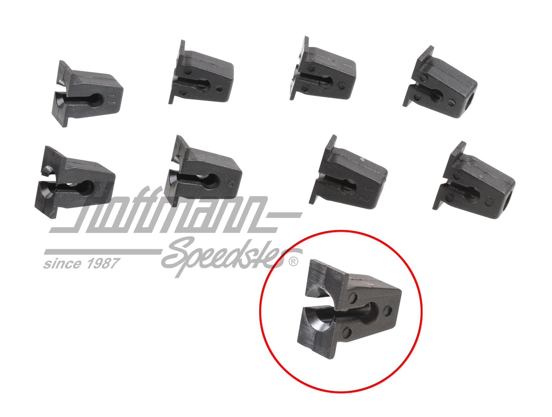 Ecrou d'insertion, revêtement passage de roue (jeu) | 811 807 577 C | 208-1138