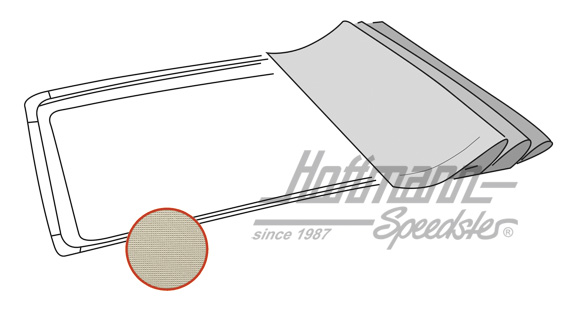 
Housse de toit pliant, Golf 2, PVC, blanche | --------- | 208-5580-50