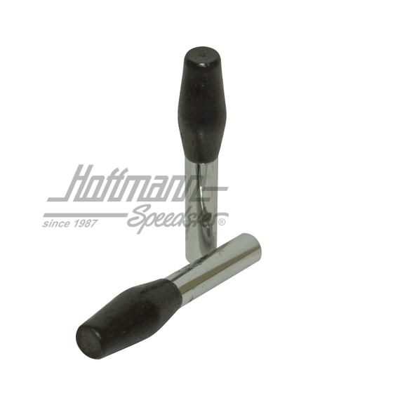 Boutons verrouillage, chromés/plastique, noir | AC 837 712 | 010-3106-01