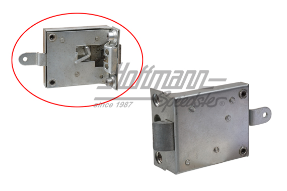 Serrure de porte, Bus T1, -12.60, droite | 211 837 016 B | 089-5047-12