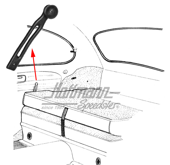 Fixation de banquette arrière, 12.47- | 111 885 583 | 055-5005