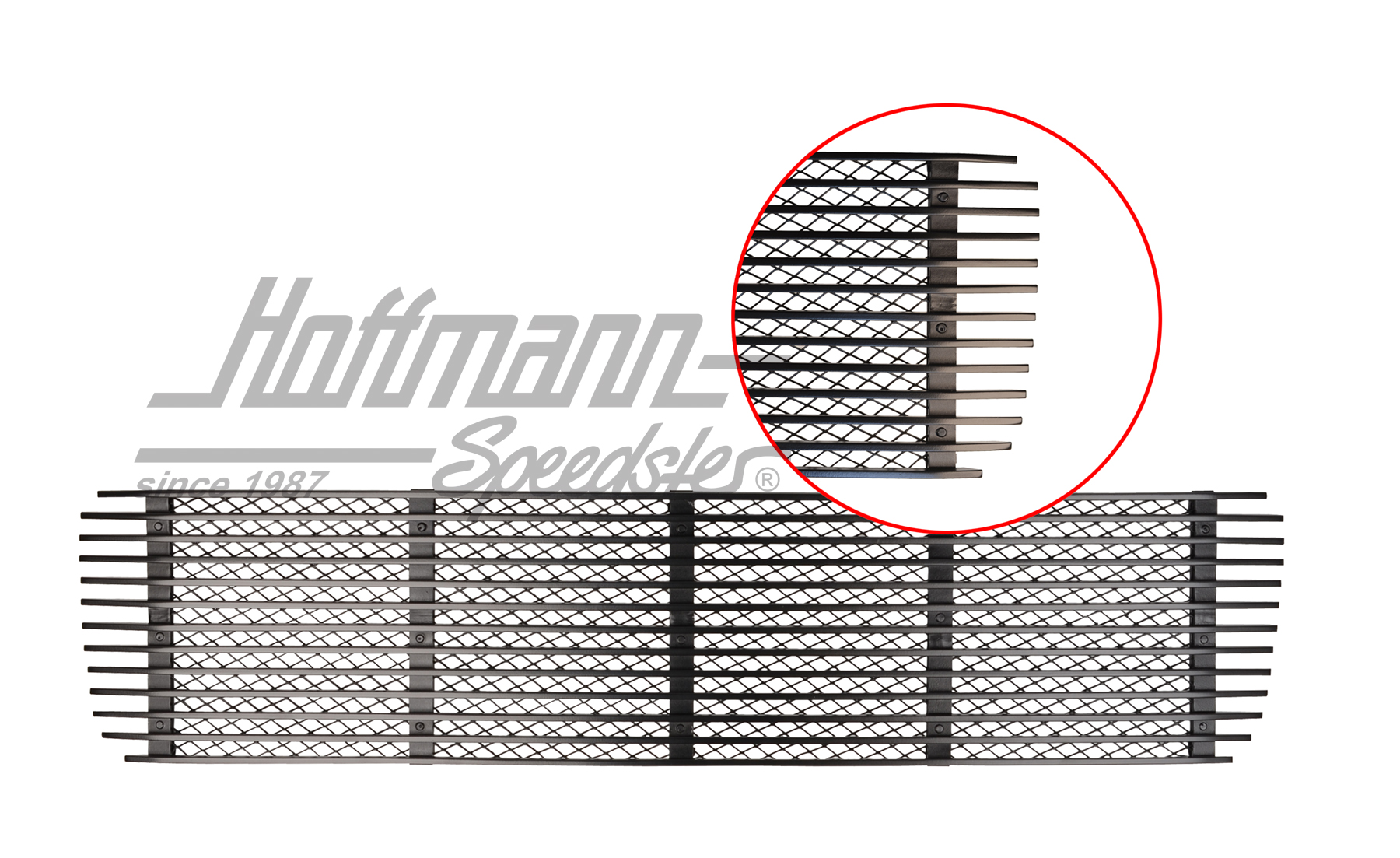 Grille de capot-moteur, 911, noire, 72-73                                                           