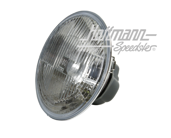 Bloc-optique de phare, 7", H4, Hella | 1A6 002 395-071 | 020-4453-30