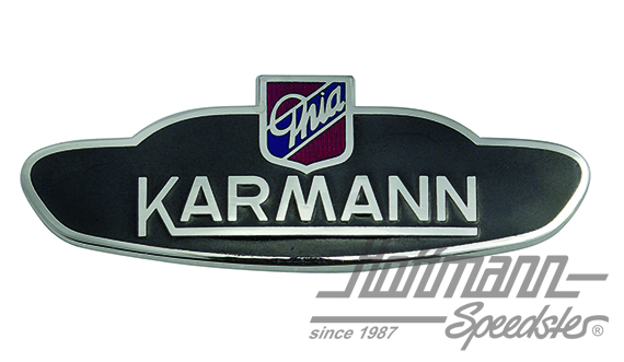Écusson Karmann "Karmann Ghia" | 141 853 901 | 020-6083