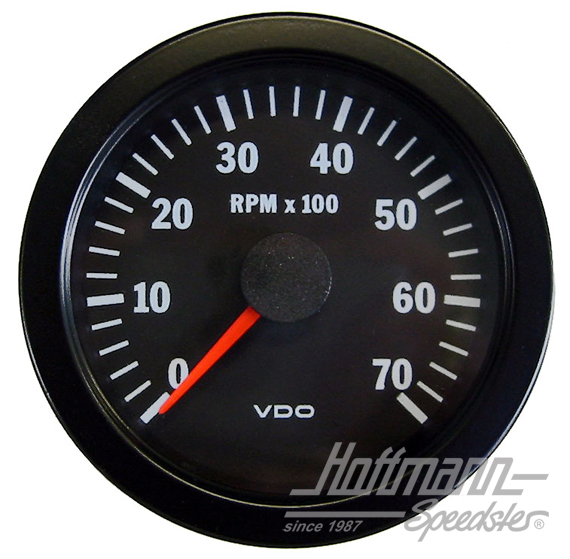 Compte-tours "COCKPIT VISION", 80 mm | 333 015 001 K | 021-0252