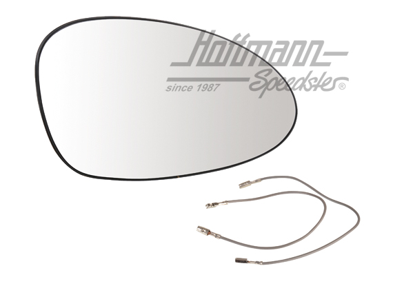 Verre miroir, éléctrique/chauffable, .91-.97, droite | 965 731 036 00 | 510-9647-02