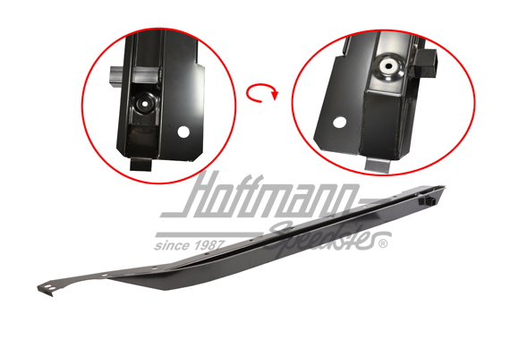 Longeron de réparation, Cabriolet, 1302/1303, gauche | 151 801 131 D | 050-1483-11