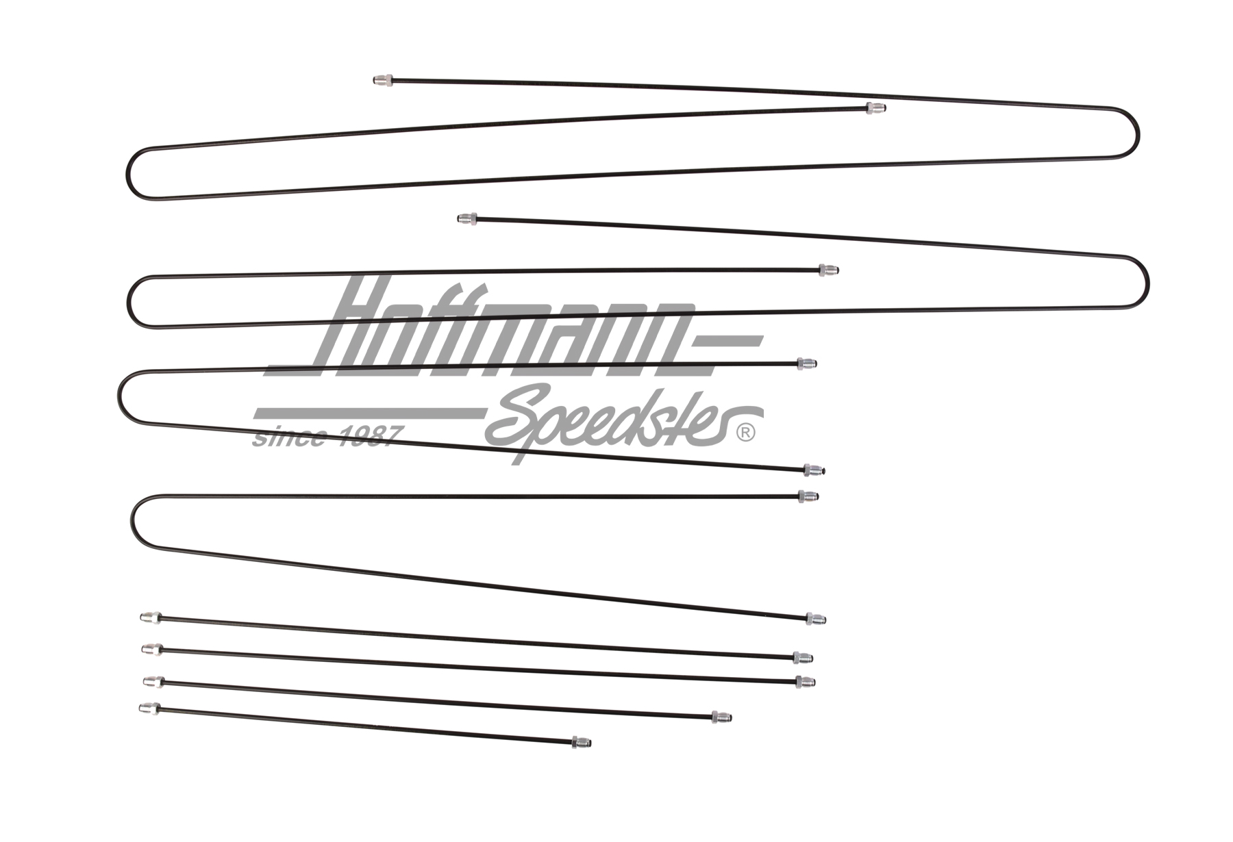 Kit de tuyauterie de frein, Golf 2, servofrein/régulateur de force de freinage | --- --- --- | 206-2618