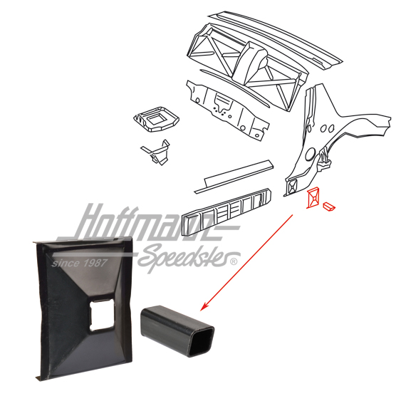 Support de cric, 914, gauche/droite                                                                 