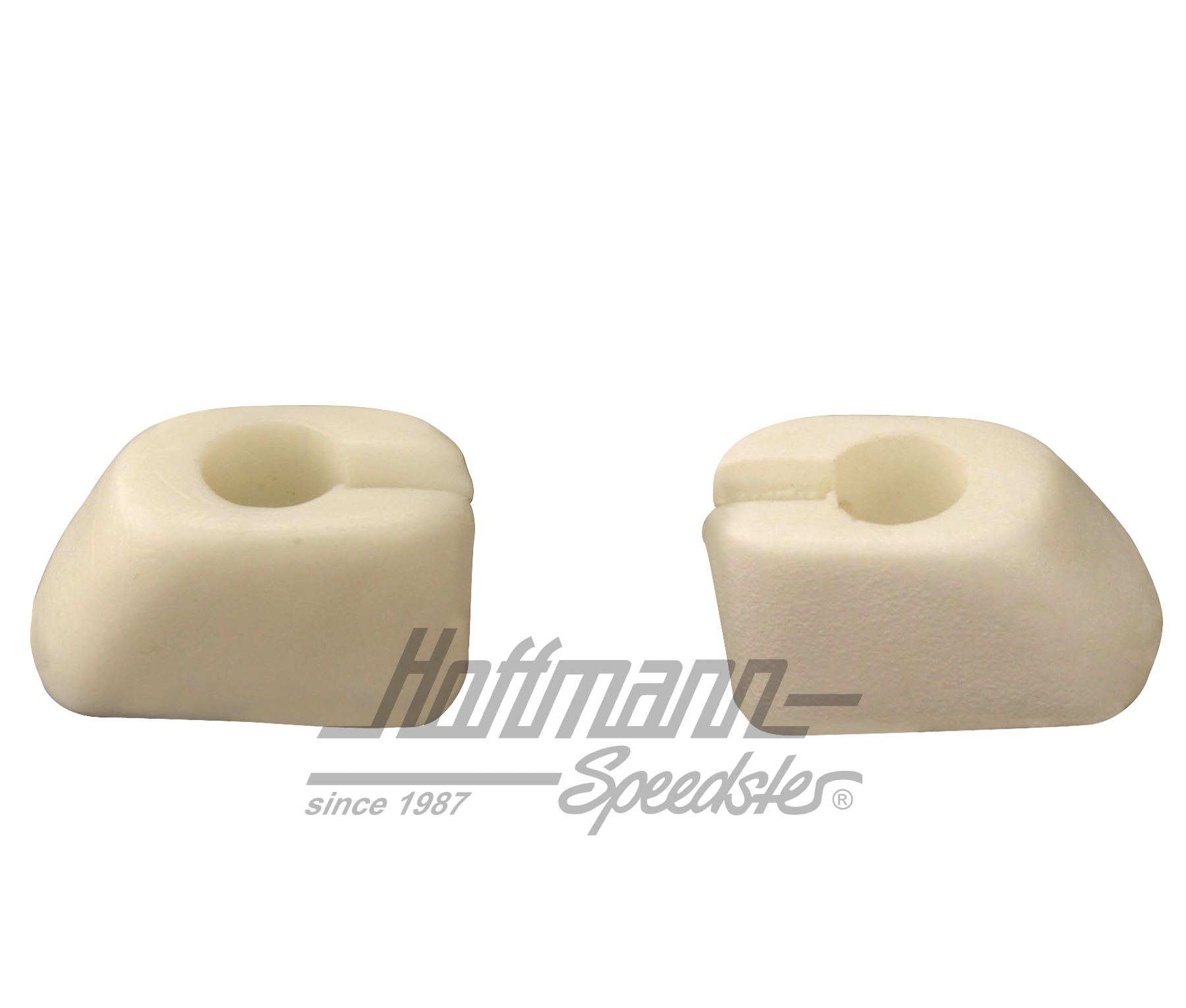 Clip pare-soleil, 64-67/67-79, blanc | 111 857 561 | 055-7370