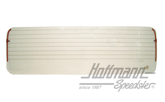 Lunette arrière, chauffable, Bus T1/T2, transparente | 211 845 495 | 089-0016