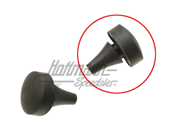 Butée en caoutchouc, capot-moteur, 356 A/B/C                                                        
