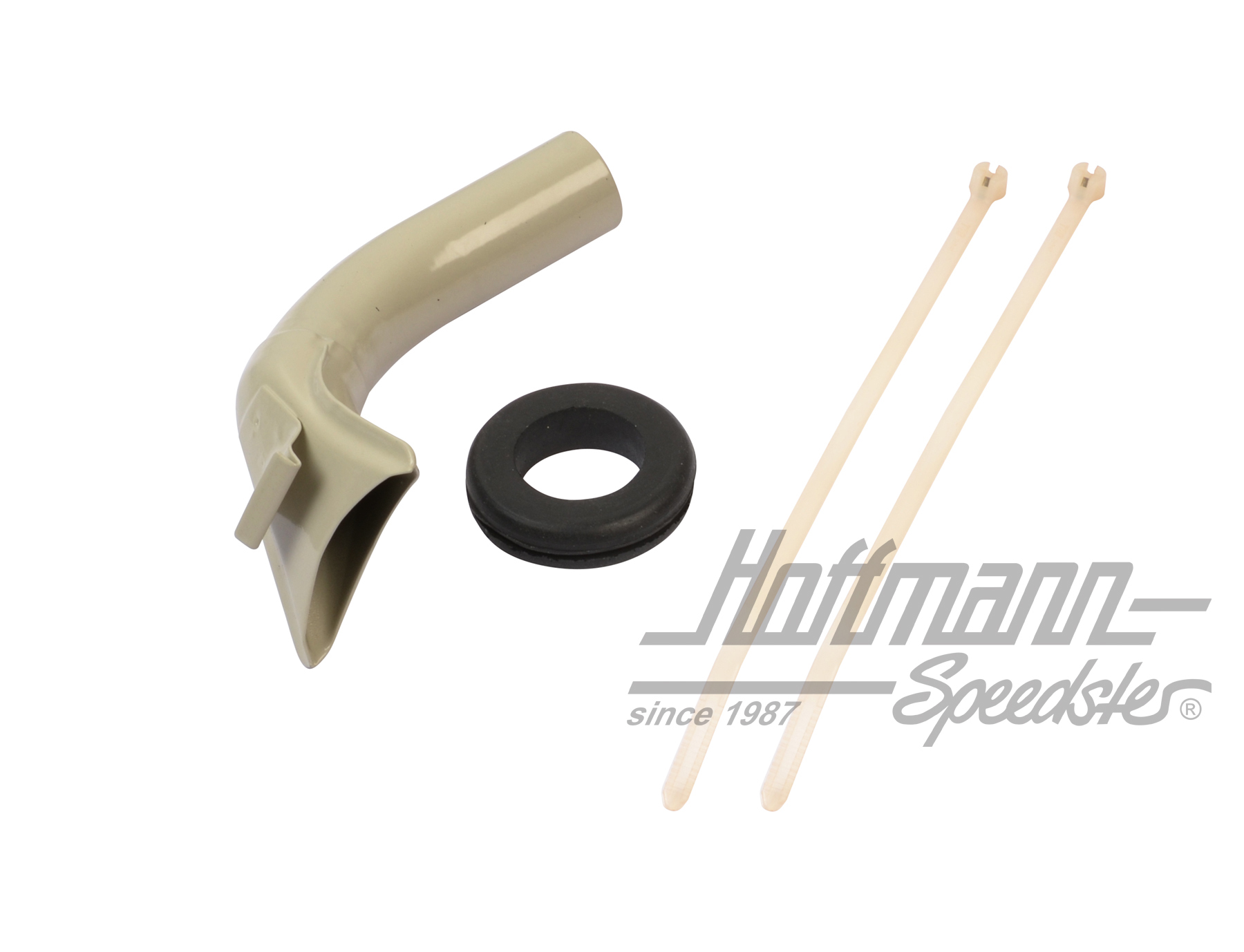 Tube de chauffage, lunette arrière, 65-68, droite                                                   