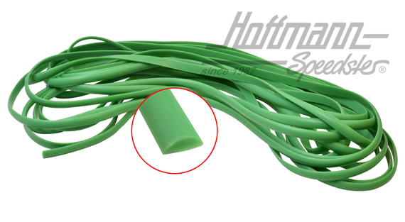 Bourrelt de moulure, Bus T1 Samba, vert velours                                                     