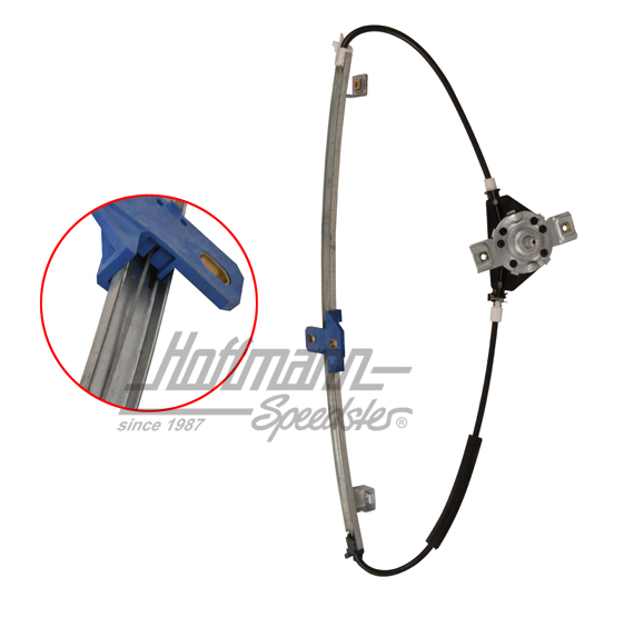 Lève-vitre, Golf 2, arrière, gauche | 193 839 401 | 208-3090-01