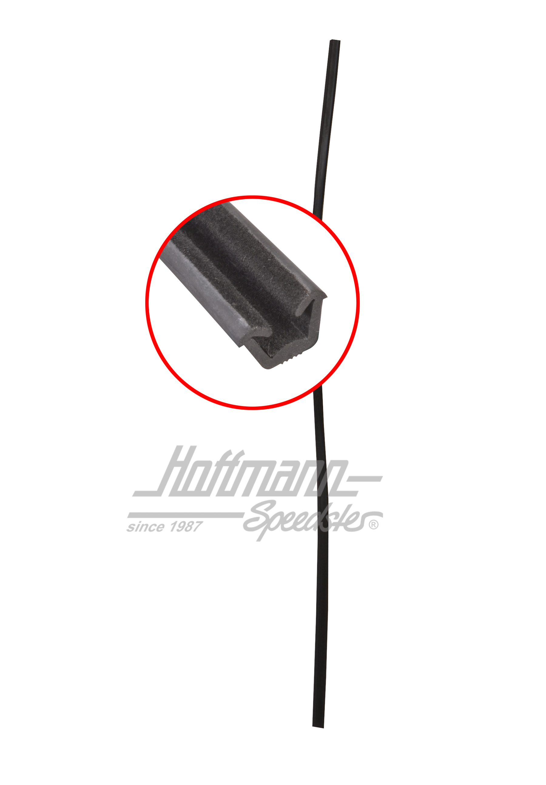 Joint, vitre de porte, avant, 356 B/C                                                               