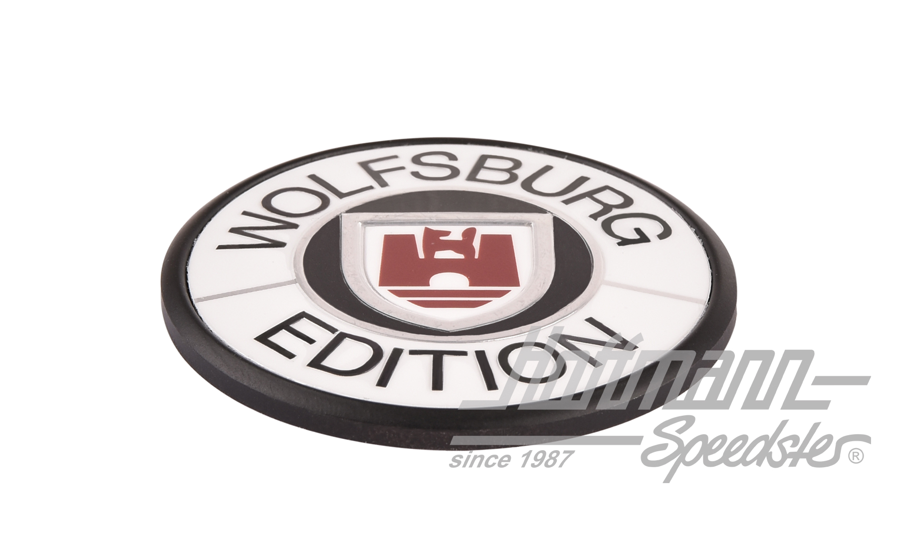 Emblème, Wolfsburg Edition, blanc                                                                   