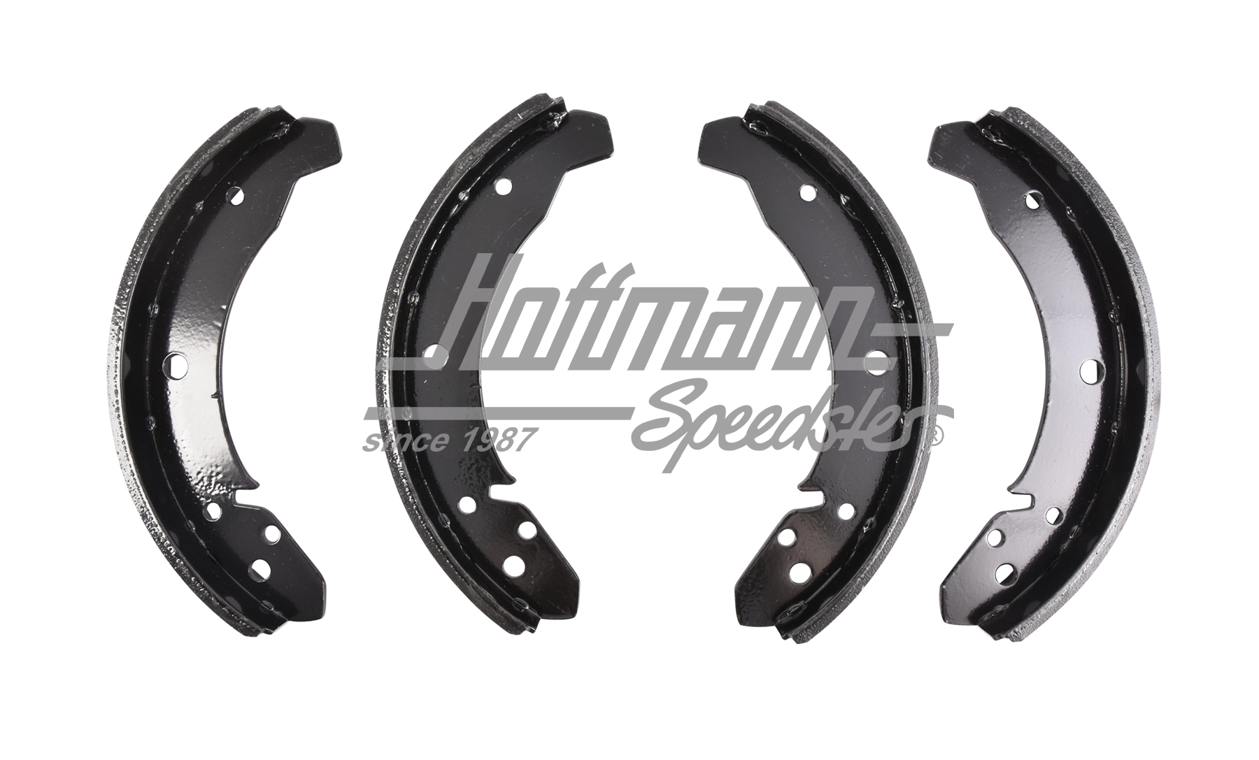 Jeu de mâchoires de frein, avant 8.64-, arrière 8.67- | 113 698 537 C | 020-4055