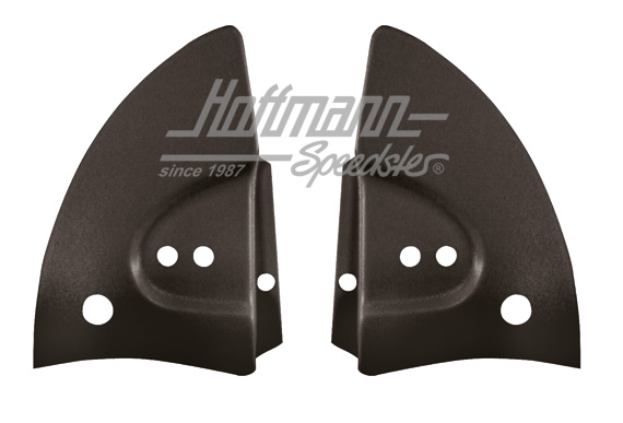 Couvres-charnières, 8.67-, noirs | 151 871 197 E + 198 E weiß/sch | 030-2251