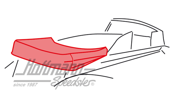 Housse de capote, 7.77-.80, Sonnenland, rouge |  | 020-4752-60