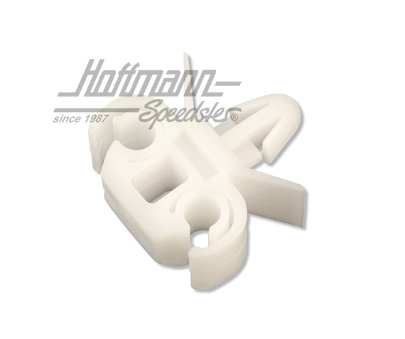 Clip de retenue, conduite de frein/châssis, double | 281 611 767 | 325-2407