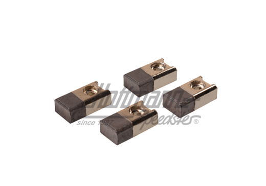 Jeu de charbons de démarreur, .68- (sans câble) | 311 911 215 A | 020-1297-04