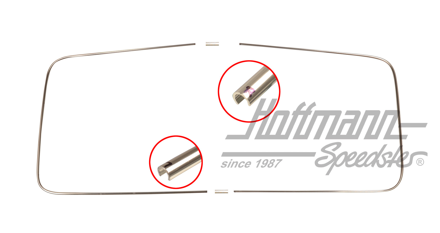 Cadre décoratif, aluminium, lunette arrière, Variant | 365 583 355 | 069-8456