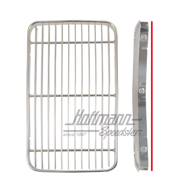 Grille de capot-moteur, bombée, 356 Cabriolet | 644 559 041 06 | 510-8080-10