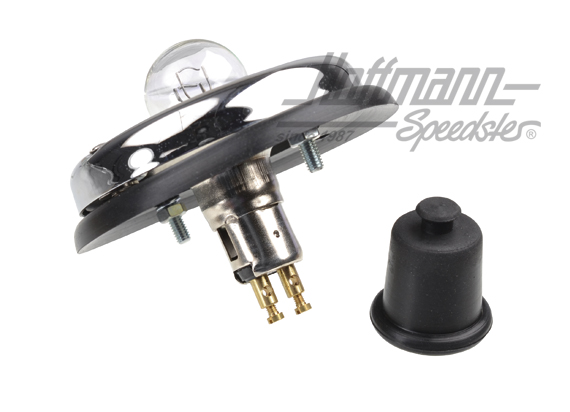 Clignotant, complet, 356/356A, jaune (plastique)                                                    