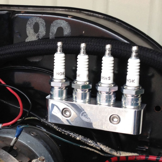 Support de bougies, aluminium poli                                                                  