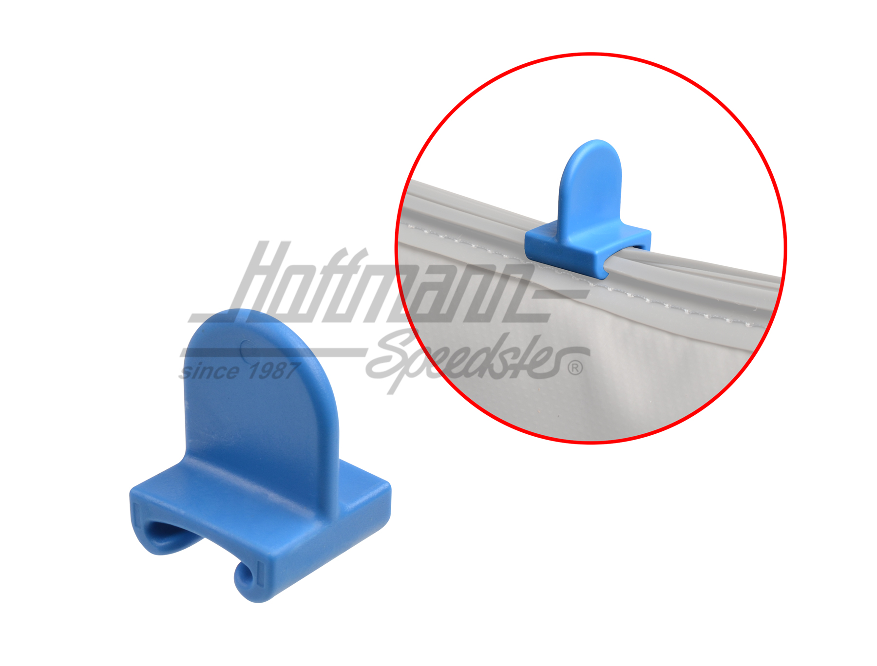 Fermeture éclair, isolation, vinyle, Bus T1 | 211 255 012 | 027-0810