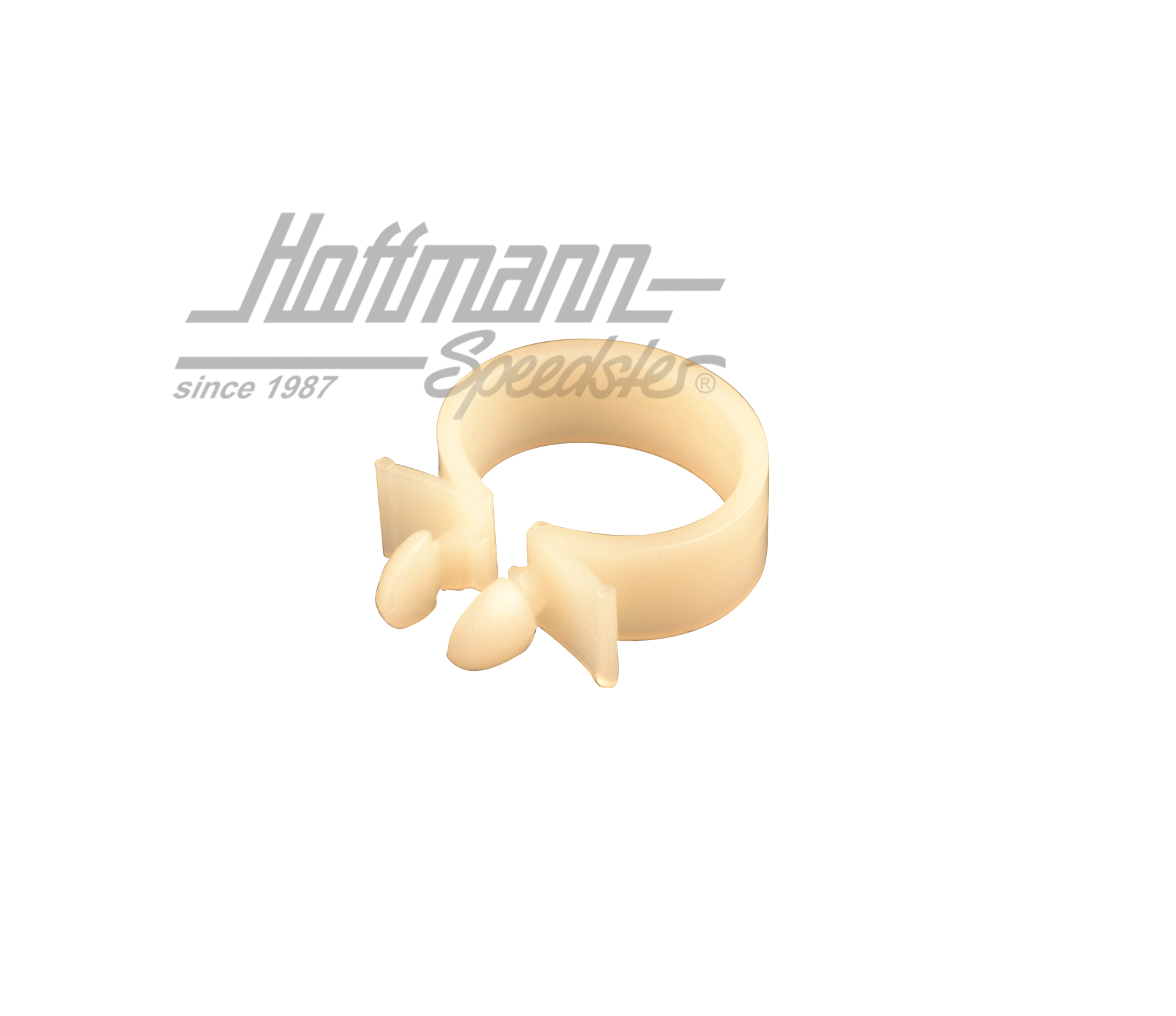 Clip de retenue, 18mm, câble/tuyau, blanc | 171 971 847 A | 190-7402