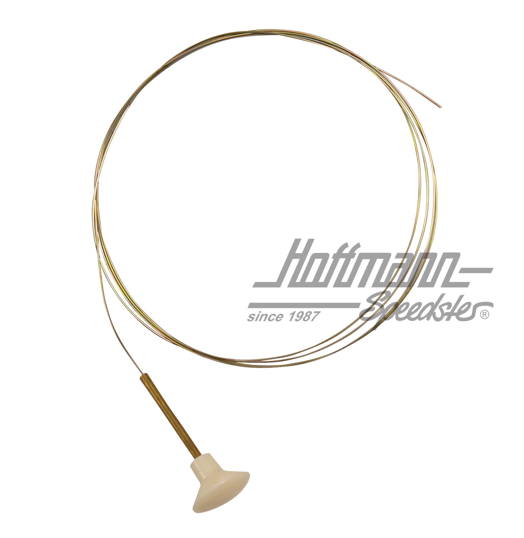 Tirette de capot, avant / arrière, blanche | 143 827 531 B WH | 066-1300-08