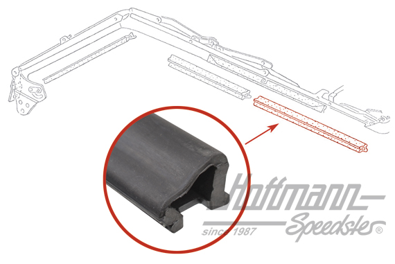 Joint de capote, portes, en haut, droite | 155 871 358 E | 180-4012