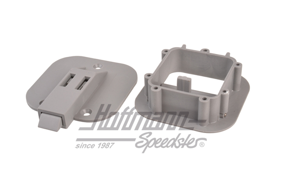 Poignée de meuble, Westfalia, grise                                                                 