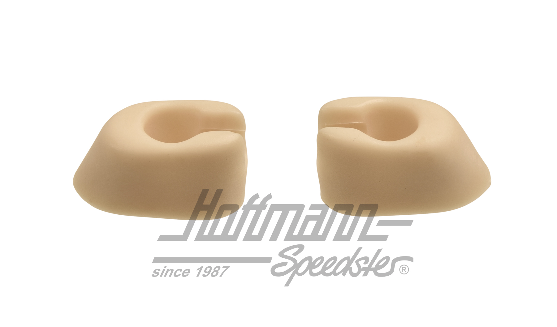 Clip pare-soleil, 64-67/67-79, blanc ivoire | 111 857 561 IV | 055-7370-10